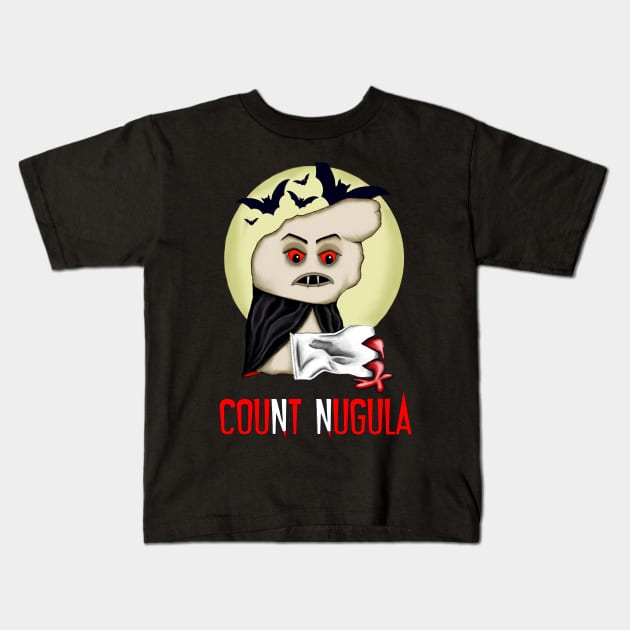 Count Nugula Kids T-Shirt by TrendyThreads